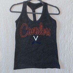Pressbox By Royce Apparel Cavaliers Racer-Back Tank Top